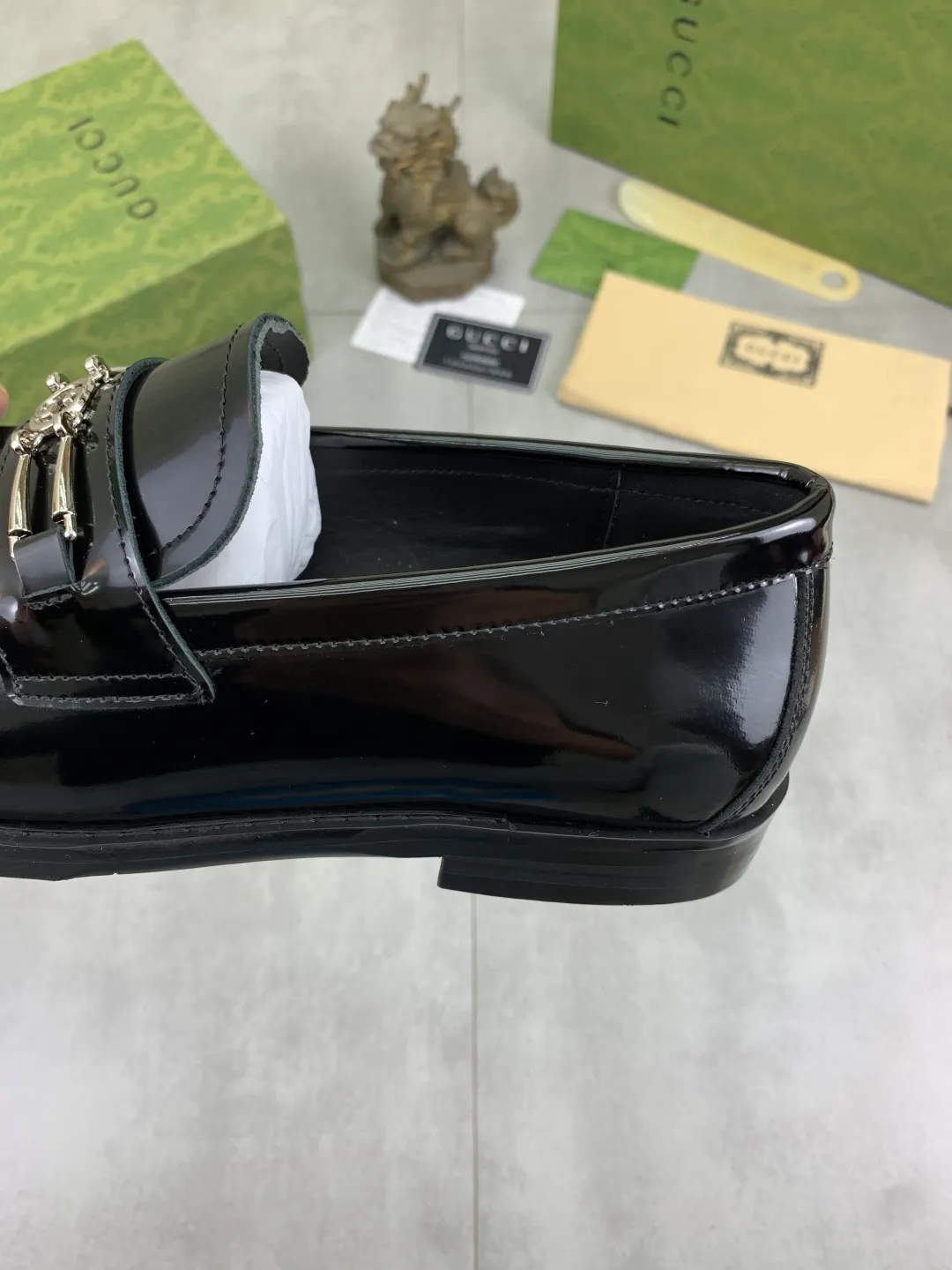 Men's men's shoes 💰P480 [New style] Water-dyed cowhide 💰💎💎💎 [Gucci] GUCCI high-end men's formal business leather shoes, original order 1:1 authentic goods! Original imported high-end open-edge beaded calfskin, original metal buckle, imported first-layer cowhide lining for feet, original outsole, men's shoe size: 38-45, 4️⃣ colors available